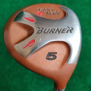 TaylorMade Burner 5 Wood 18* S-90 Plus Bubble Shaft RH Stiff Golf Club Original